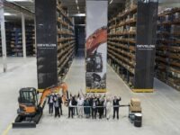 Develon eröffnet neues Ersatzteilvertriebszentrum in Belgien