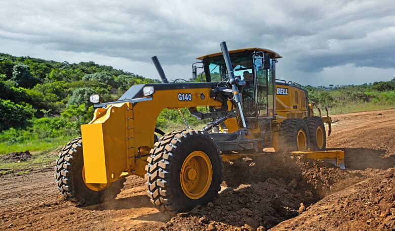 Neue Bell-Grader mit Cummins-Motoren und wartungsarmen Komponenten