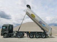 Der Grandload von Meiller in Iso-Asphalt-Ausführung