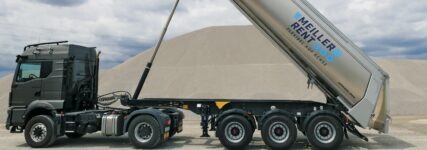 Der Grandload von Meiller in Iso-Asphalt-Ausführung