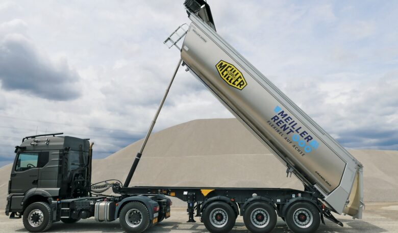 Der Grandload von Meiller in Iso-Asphalt-Ausführung