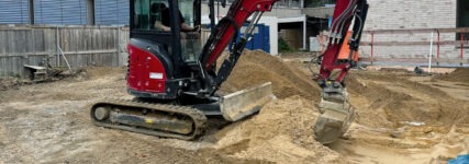 Yanmar-Bagger ViO38 spielt nicht nur im Leitungsbau seine Stärken aus