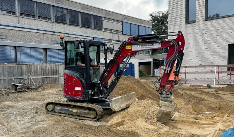 Yanmar-Bagger ViO38 spielt nicht nur im Leitungsbau seine Stärken aus