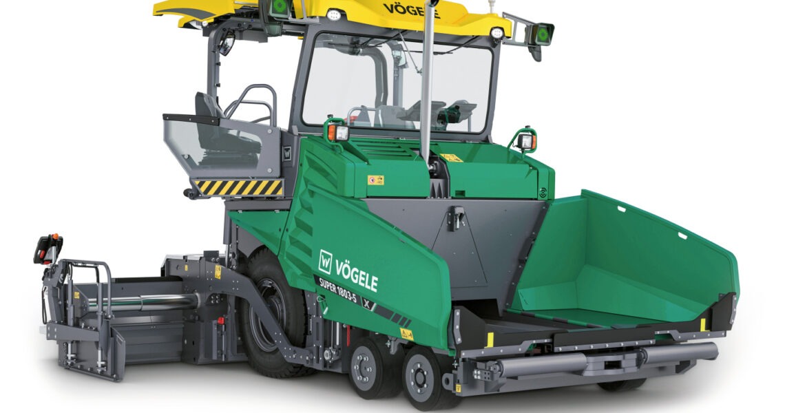 Vögele stellt neue Straßenfertiger und Beschicker ins Rampenlicht Vögele, Wirtgen Group