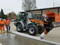 Finliner von Optimas schützt schnell bei Hochwasser