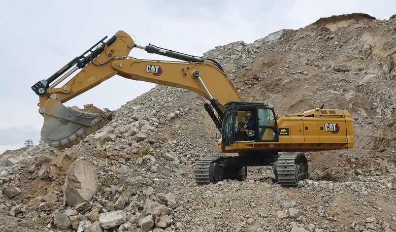 Steinbruch Pronat Preg setzt auf cleveres Monitoring im Cat 395