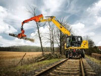 Baumaschinentechnik mit digitalen Tools und Service-Angeboten