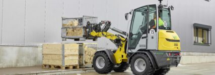 Bühne frei für den neuen E-Radlader WL300e
