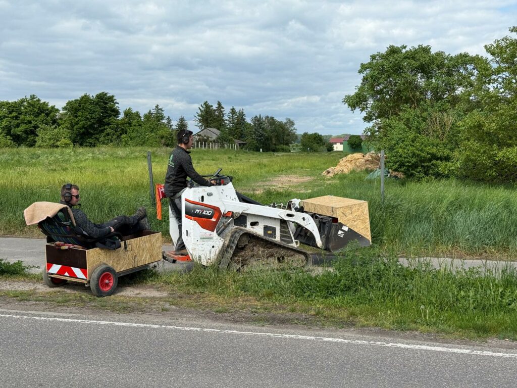 Roadtrip mit dem Raupenlader Bobcat