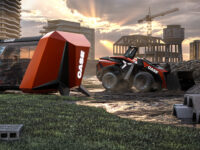 Maschine und Kabine entkoppelt Maschine und Kabine entkoppelt