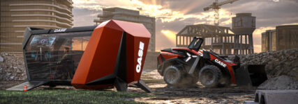 Maschine und Kabine entkoppelt Maschine und Kabine entkoppelt