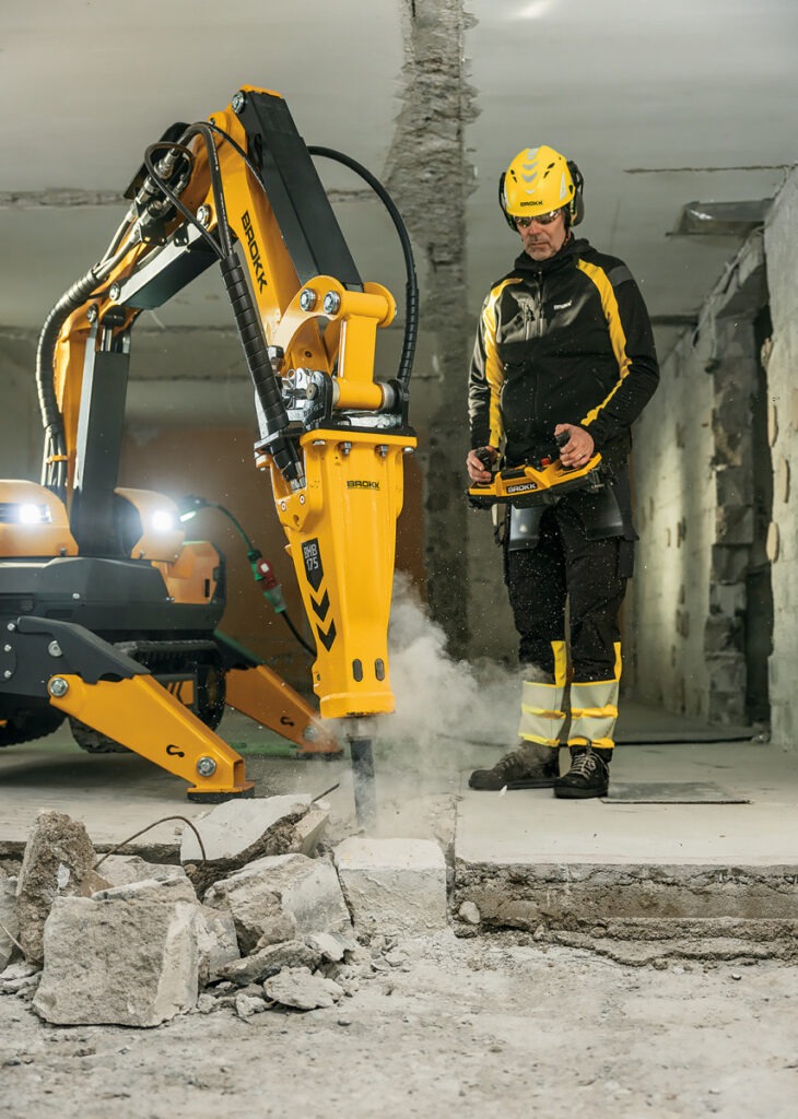 Mehr Leistung in gewohnter Kompaktheit Brokk