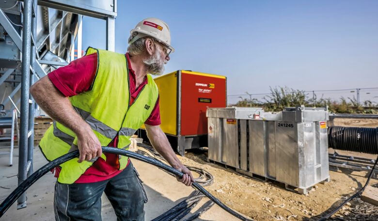 Intelligente Generatoren von Zeppelin Rental liefern Strom auf Zeit