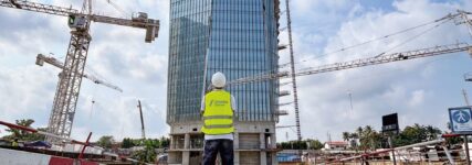 Betonpumpentechnik von Schwing Stetter für extreme Förderhöhen