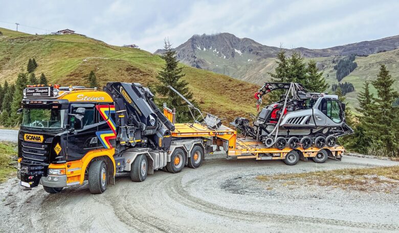 Steiner Transport & Technik setzt auf Tieflader von Faymonville und Max Trailer