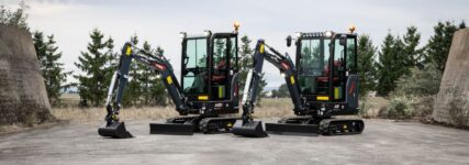 Neue Minibagger-Generation startet mit Sondermodellen
