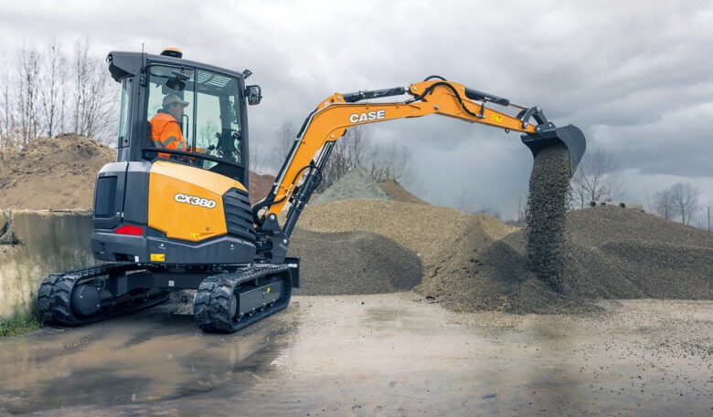 Case CX38D mit Maximalanspruch