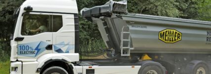 Elektro-Trucks von MAN wie gemacht für den Bauverkehr