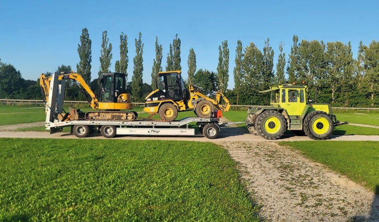 Flexibles Fahrzeug für Geltendorfer Galabauer