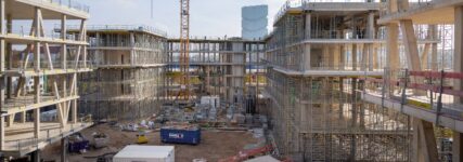 Monitoring-System von Doka überwacht nachhaltiges Bauprojekt