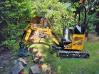 Der Mikrobagger SY 10 U von Sany