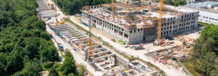 Infrastrukturprojekt mit Schalungs- und Gerüsttechnik von Peri