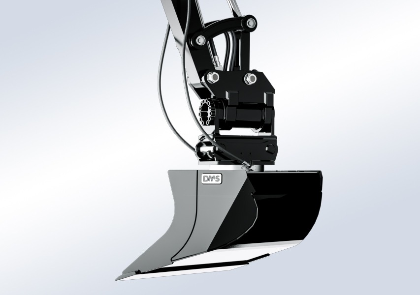 Neuer DMS-Rotatorlöffel DMS Technologie