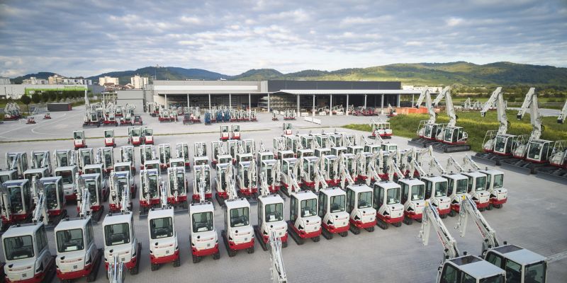 40 Jahre Takeuchi-Generalimporteur Wilhelm Schäfer