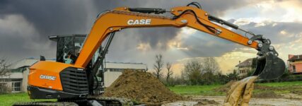 Case präsentiert neue Midi-Bagger der Evolution E-Serie