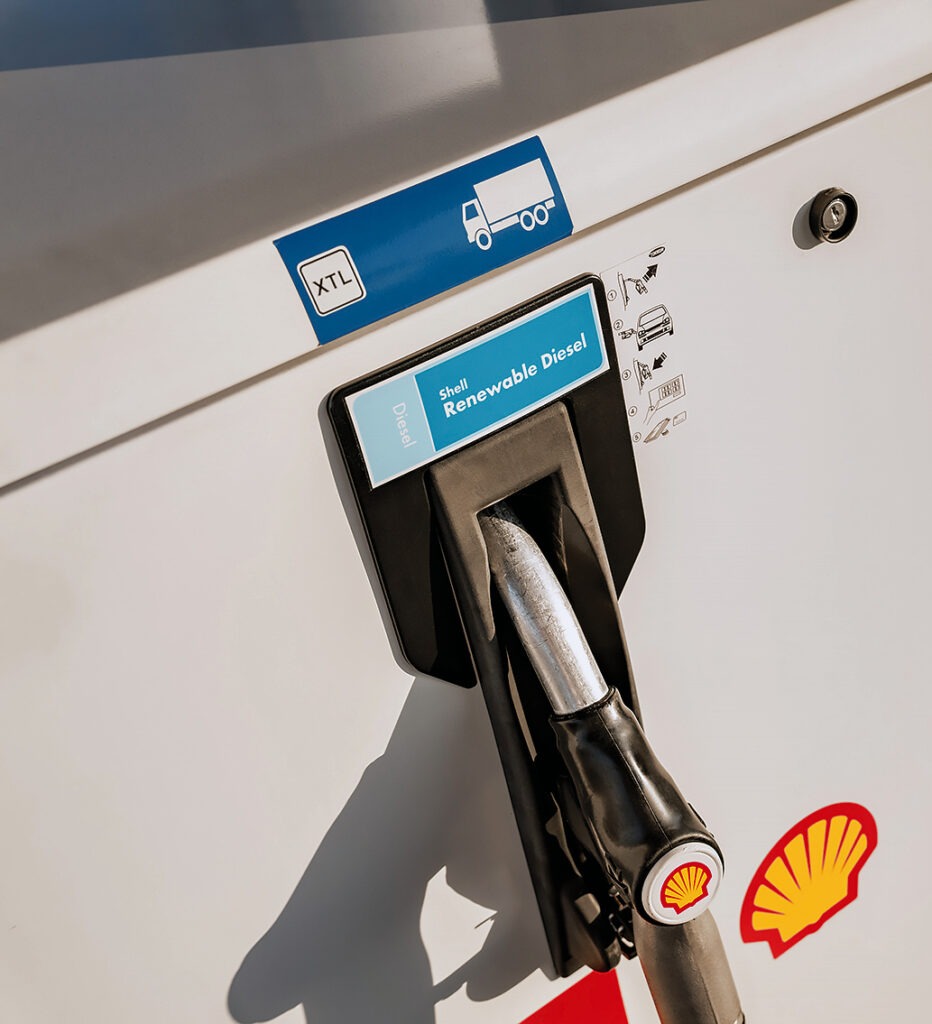 Renewable Diesel spart CO2 ein Shell