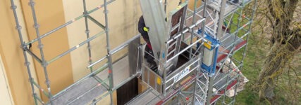 Neuer Geda 200 Z Comfort erleichtert Materialtransport