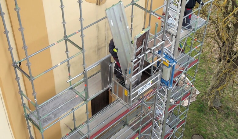 Neuer Geda 200 Z Comfort erleichtert Materialtransport