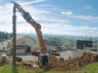 Digga-Bohrgerät unterstützt Sondereinsätze im Tiefbau