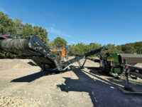 Maschinen-Duo für EBV-konforme Recyclingbaustoffe