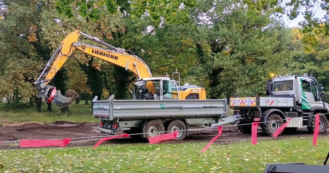 Tiefbautag am Fraunhofer Institut