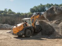 Jubiläumsradlader überzeugt im Granitabbau