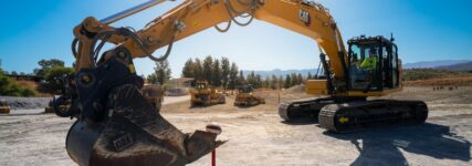 Die besten Maschinisten spielen Bagger-Rugby