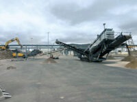 Prallbrecher und Siebanlage mit Hybridtechnik von Rubble Master