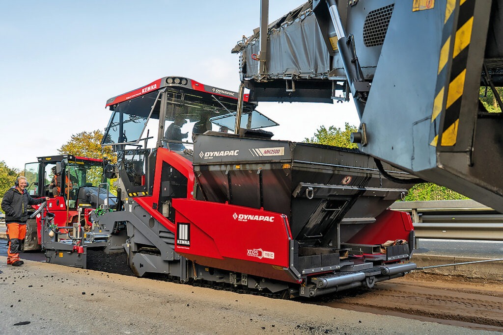 Ersten Praxistest erfolgreich absolviert Dynapac