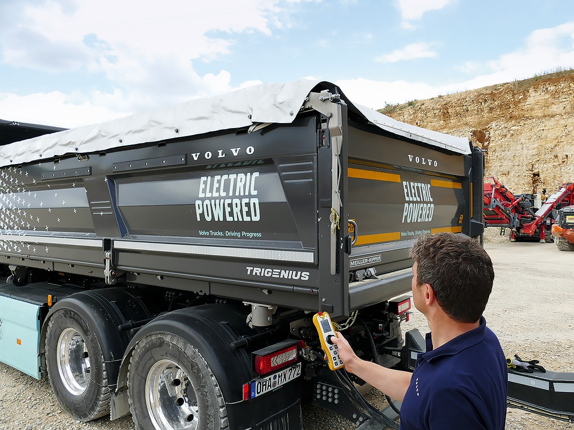 Volvo, Meiller, Schwarmüller