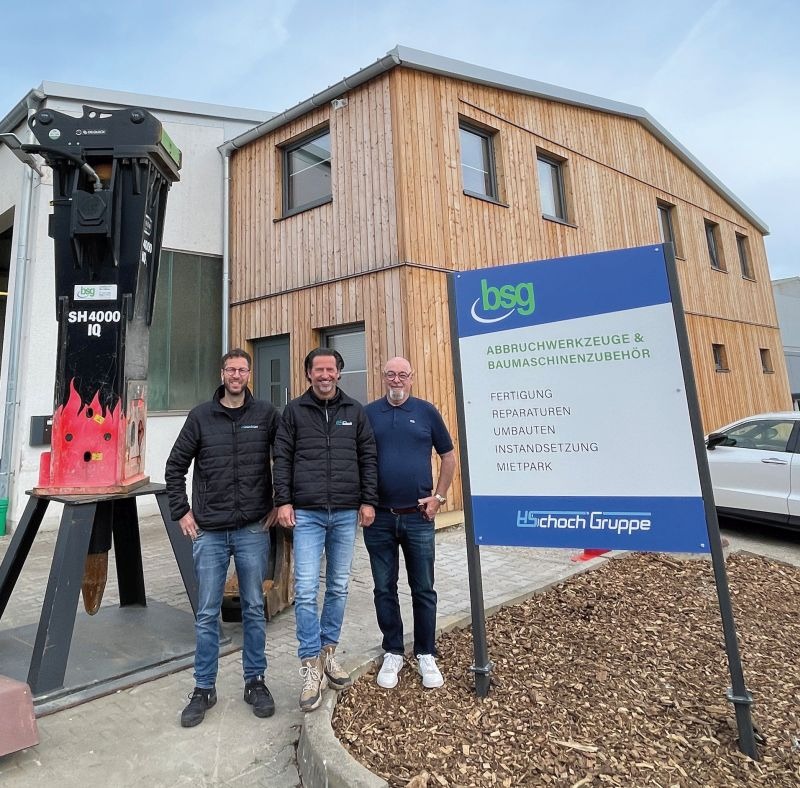 Tochterfirma BSG feiert Wiedereröffnung nach Umbau BSG, HS-Schoch