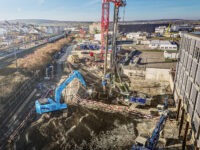 Sany SY215E absolviert Testeinsatz in der Schweiz