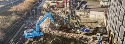 Sany SY215E absolviert Testeinsatz in der Schweiz