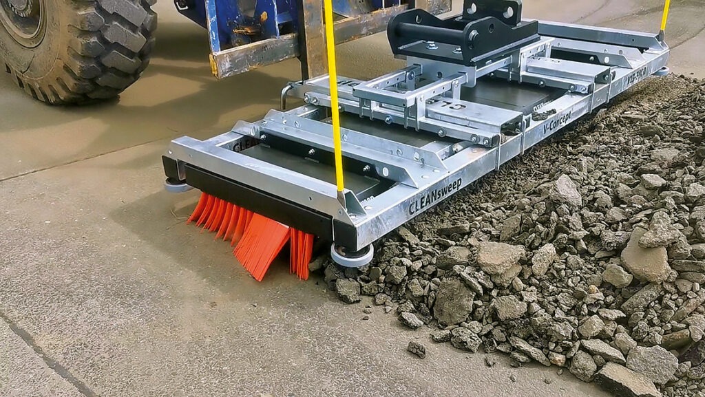 Ein einziger Kehrstrich reicht aus Cleanline