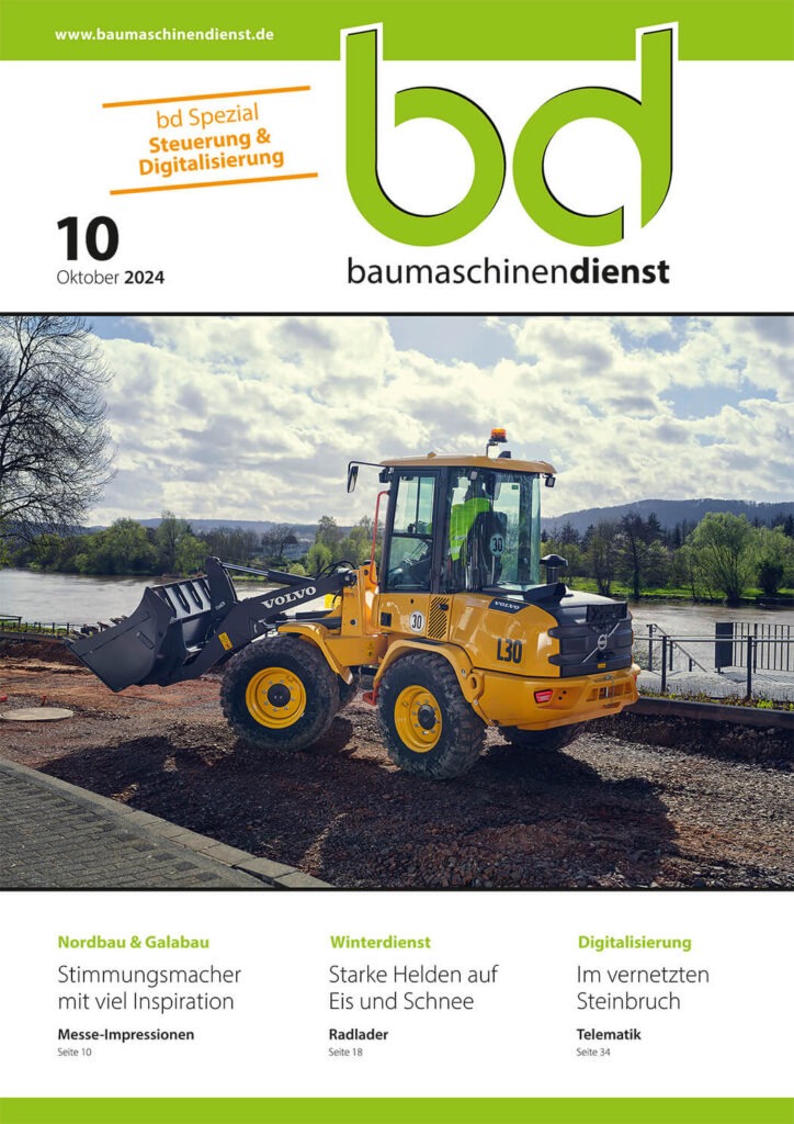 Titelbild bd Baumaschinendienst 10/2024