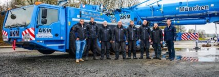 AKM Autokranvermietung investiert in einen neuen AC 7.450-1