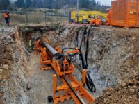 Baukompressoren von Atlas Copco sichern Spezialbohrungen