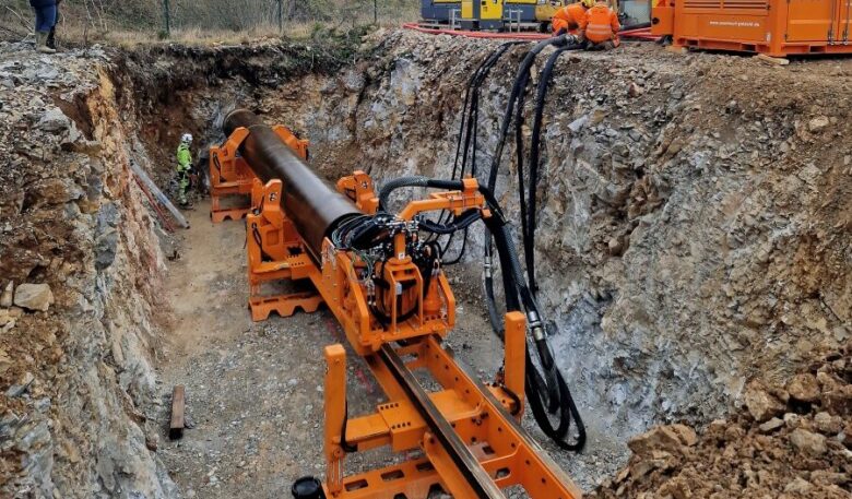 Baukompressoren von Atlas Copco sichern Spezialbohrungen