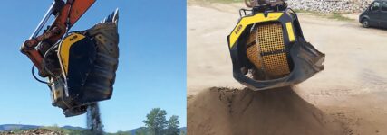 Nachhaltige Materialaufbereitung vor Ort