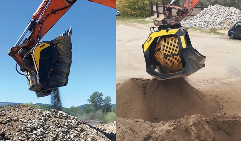 Nachhaltige Materialaufbereitung vor Ort